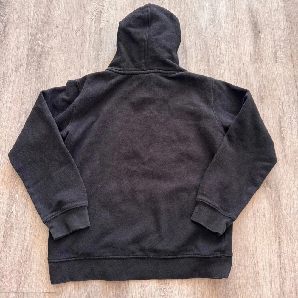 NFL Team Apparel Philadelphia Eagles Youth Hoodie Black Size M 10/12 Pullover